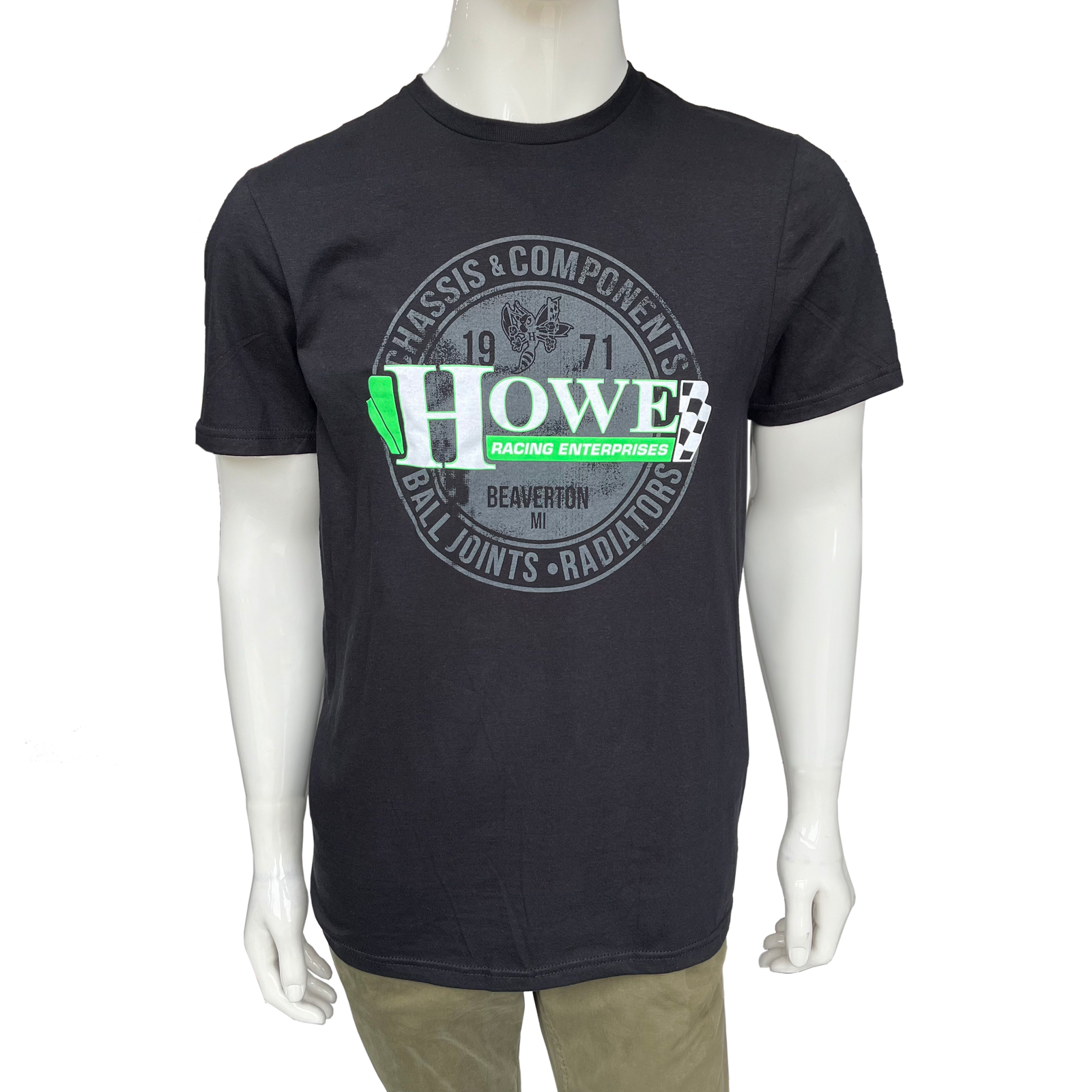 T-SHIRT - HOWE CHASSIS, BLACK