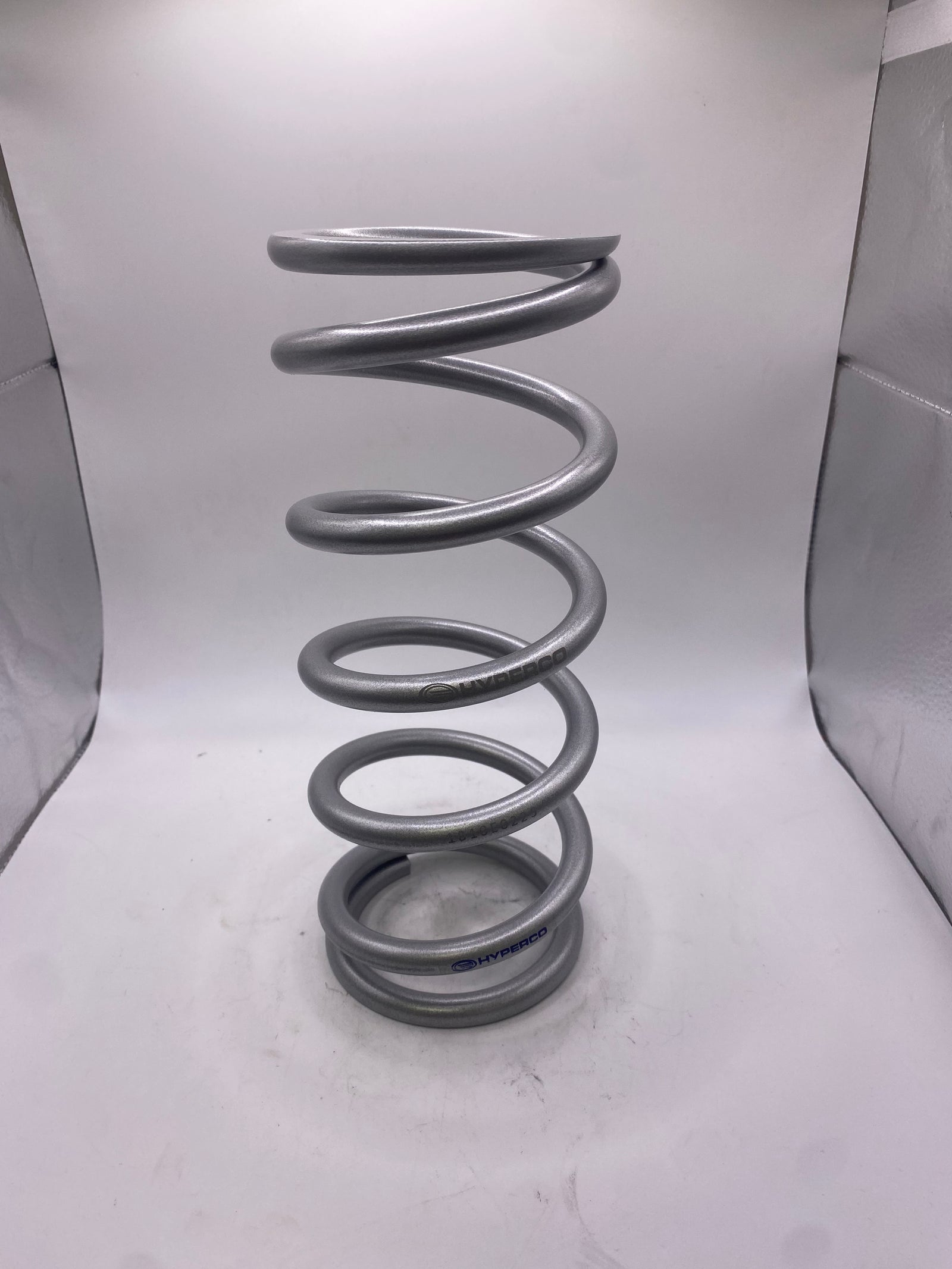 USED (NEW) HYPERCOILS COILOVER SPRING, SILVER 10X3X225