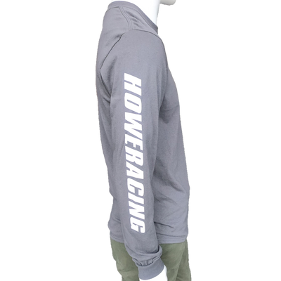 T-SHIRT - LONG SLEEVE, CHARCOAL