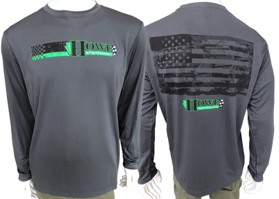 PERFORMANCE T-SHIRT - LONG SLEEVE, IRON GREY
