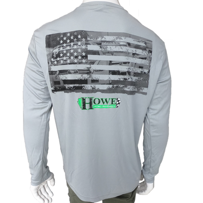 PERFORMANCE T-SHIRT - LONG SLEEVE, SILVER