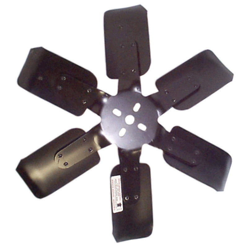 FAN, 6 BLADE STEEL - 17"
