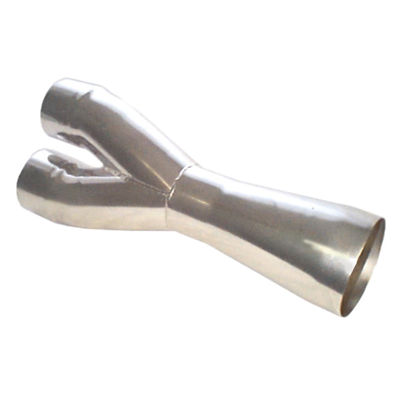 EXHAUST Y-PIPE, 3.5"IN 5"OUT