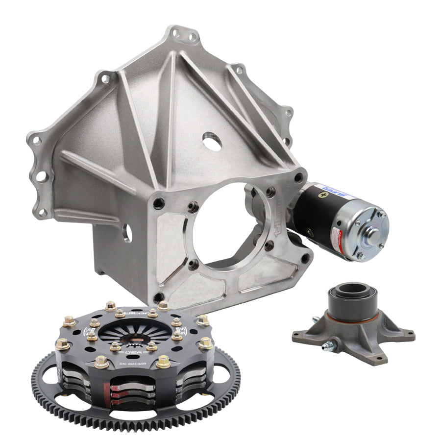 CLUTCH PACKAGE, w/ BELLHOUSING 4 DISC 5.5", LS ENGINE, 26 SPL