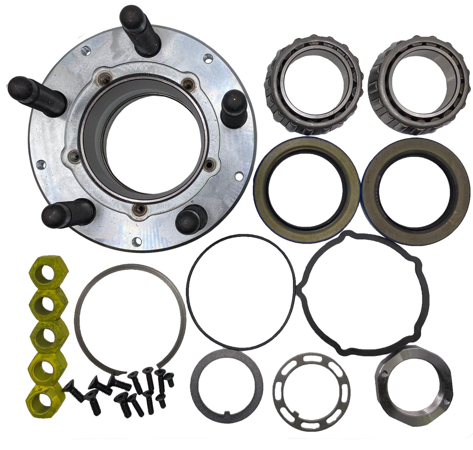 HUB KIT, 5x5 STL, NO CAP, FINE, GT, WIDE VERSION