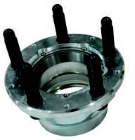 36569F, HUB STEEL, GT, 5X5, FINE STUD, WIDE/TIMKEN