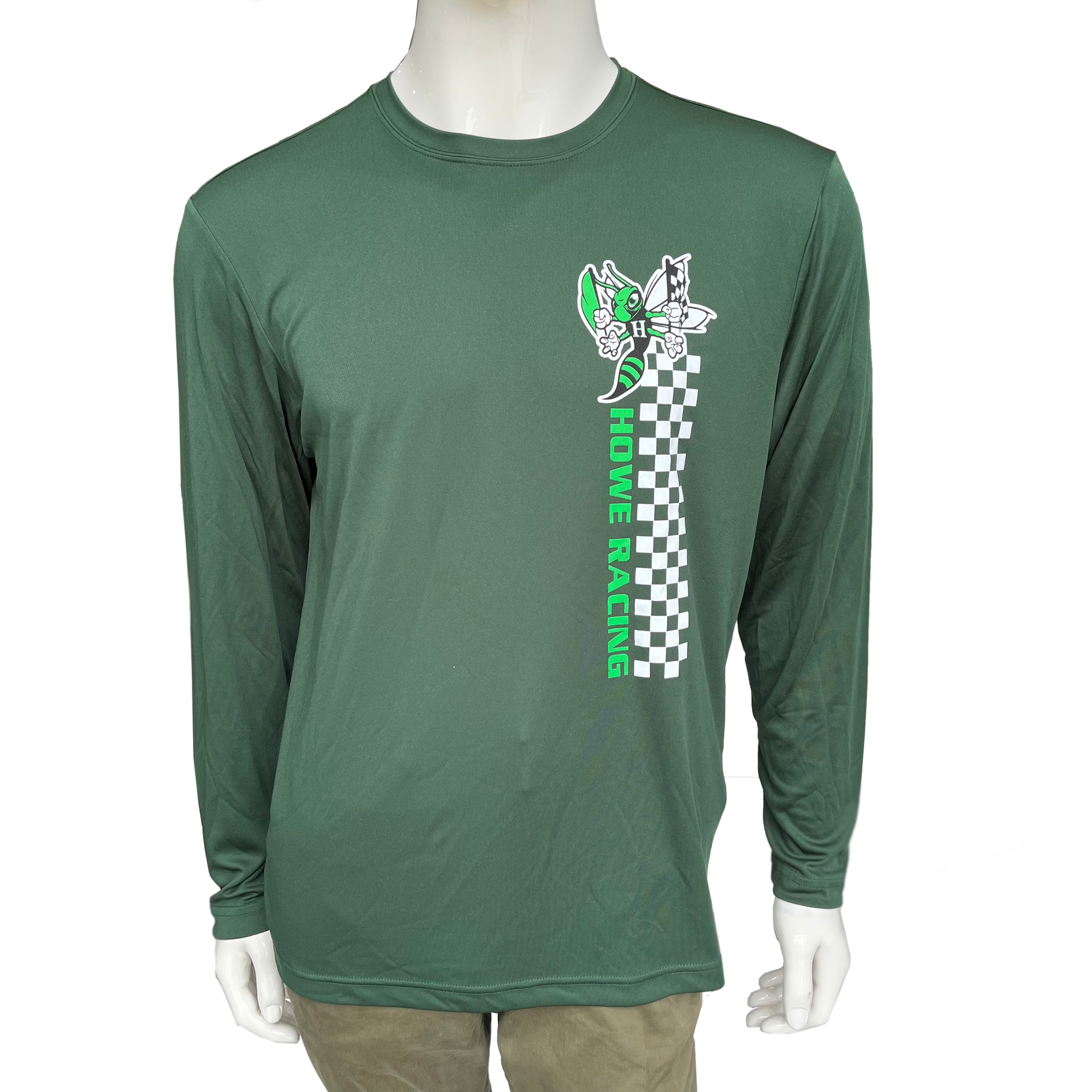 PERFORMANCE T-SHIRT - LONG SLEEVE, FOREST GREEN