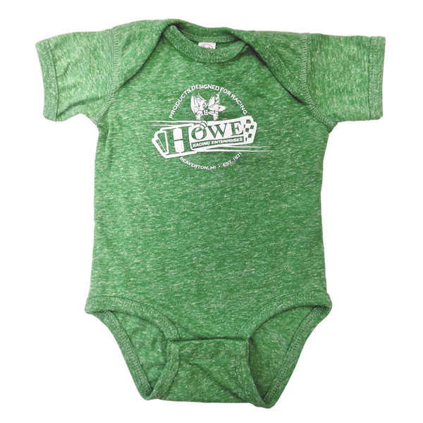 INFANT ONESIE, GREEN - Howe Racing Enterprises, Inc