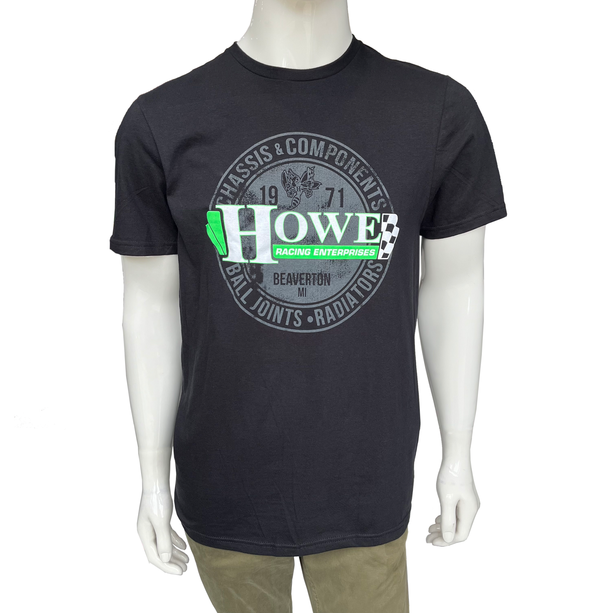 T-SHIRT - HOWE CHASSIS, BLACK