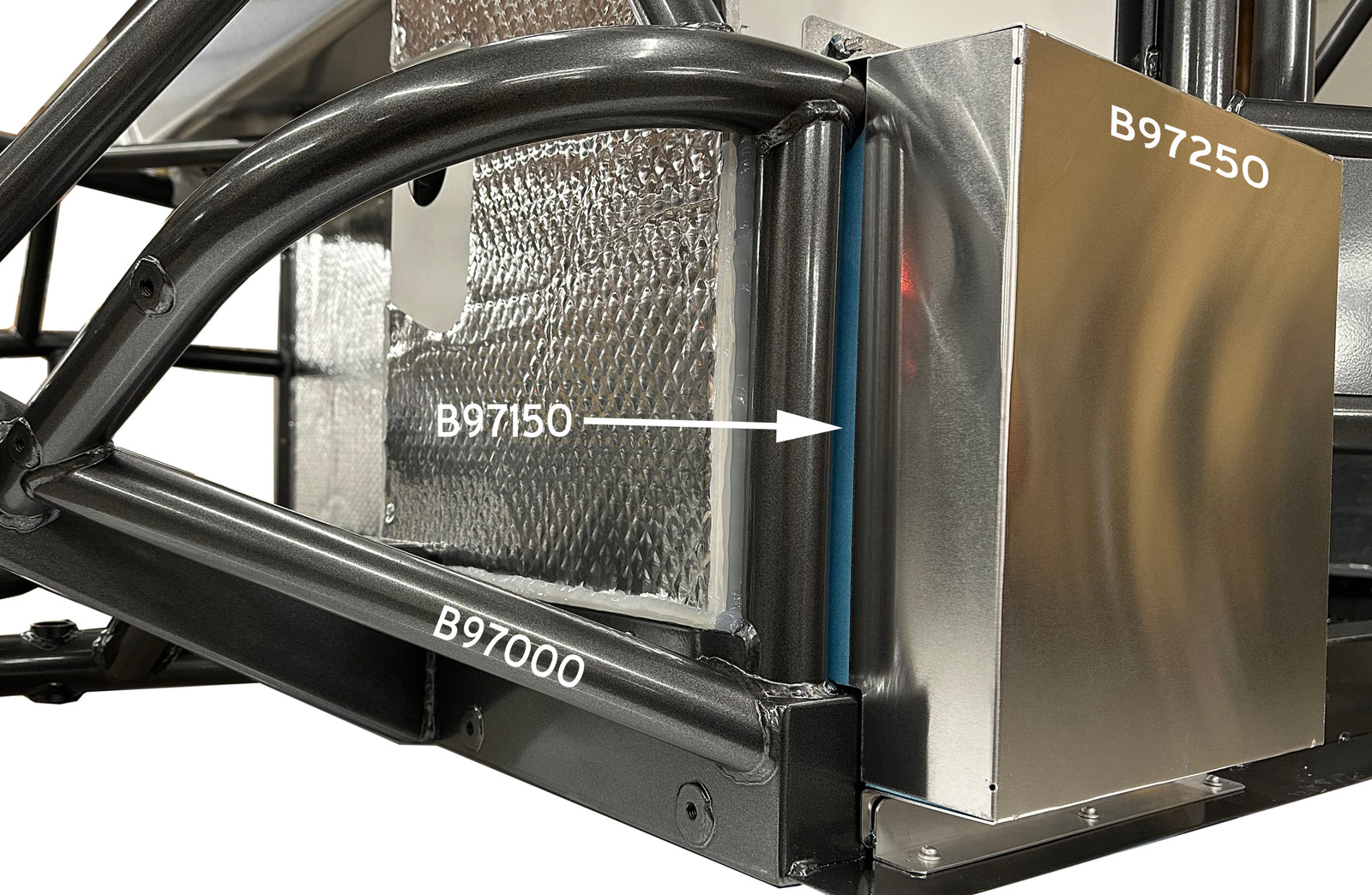 FOOT BOX SUPPORT TUBE - TA2 - FOR IMPAXX FOAM BLOCKS