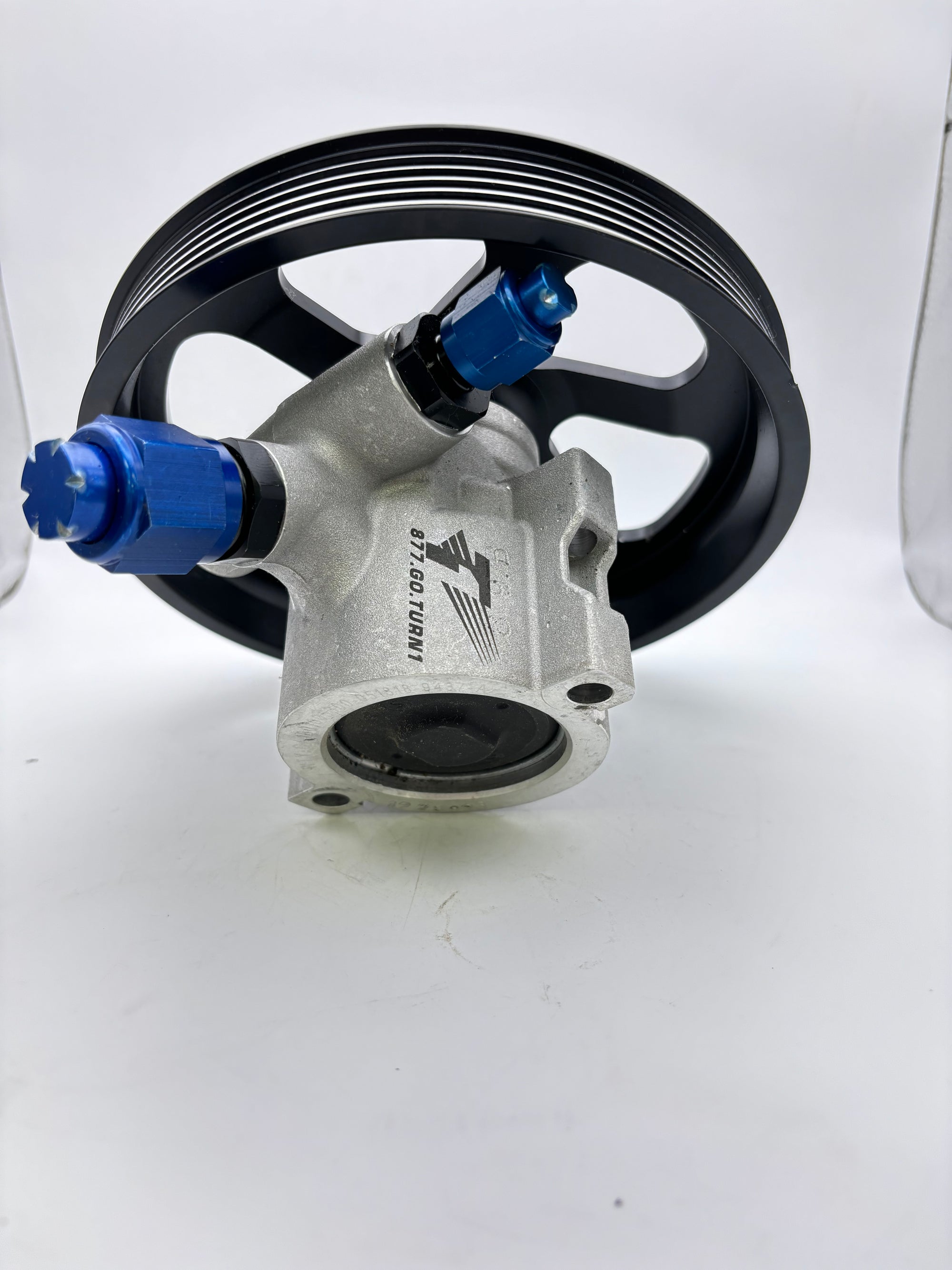 USED PS1006 - TURN1 ALUM POWER STEERING PUMP W/ PULLEY