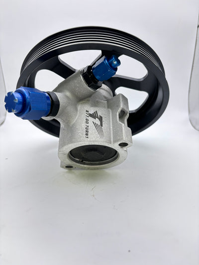 USED PS1006 - TURN1 ALUM POWER STEERING PUMP W/ PULLEY