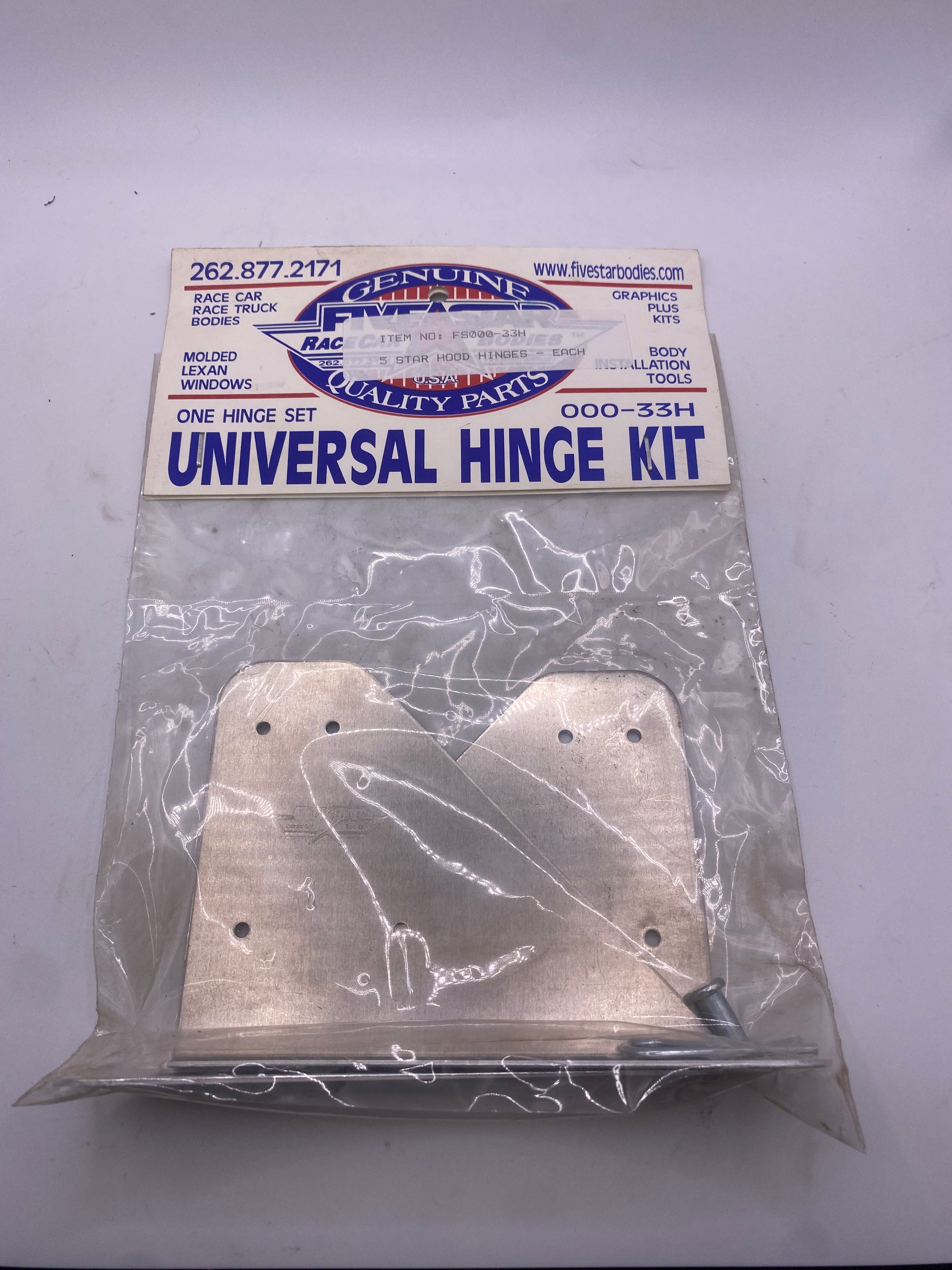 USED (NEW) FIVED STAR HOOD HINGE