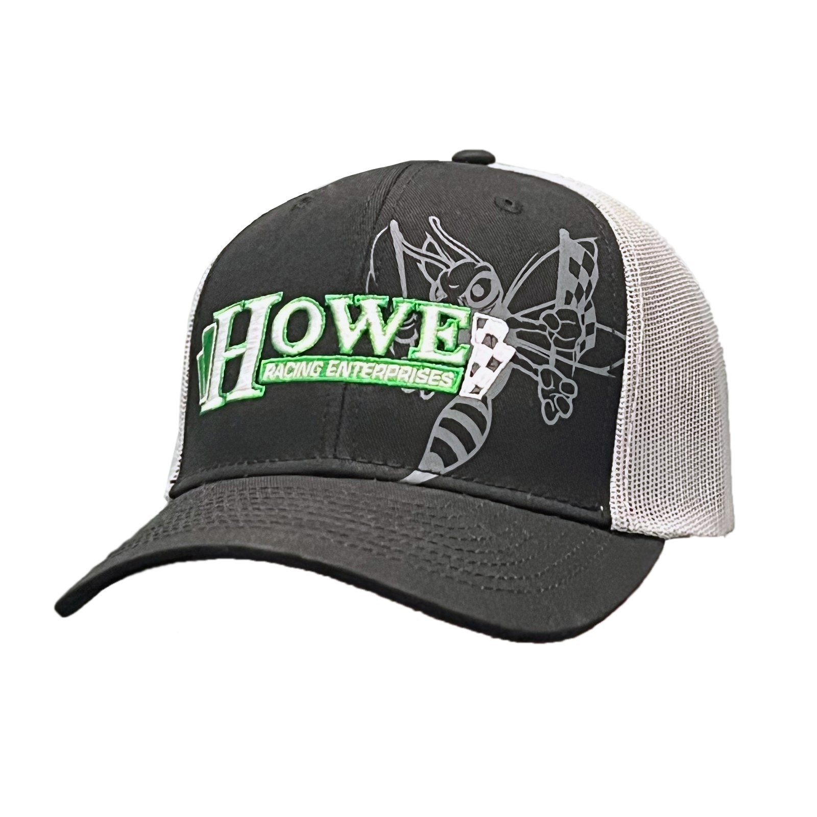 HAT - BLACK AND CHARCOAL HORNET
