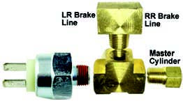 WW300-11181, WILWOOD BRAKE PRESSURE SWITCH, BRAKE LIGHT