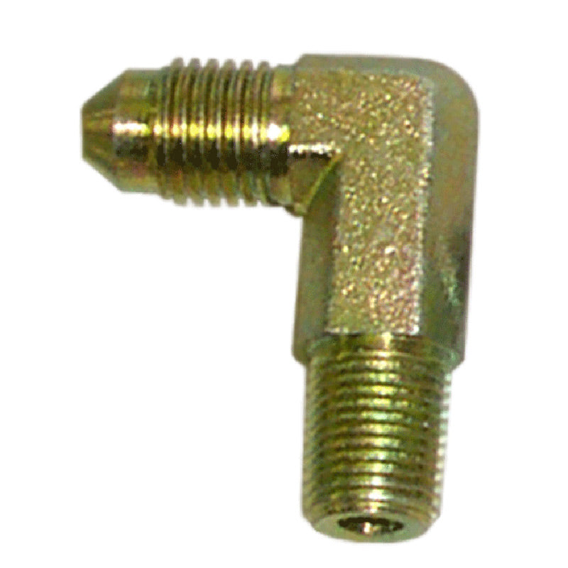 CALIPER FITTING, 90 DEG. LONGNOT INTENDED FOR HIGHWAY USE