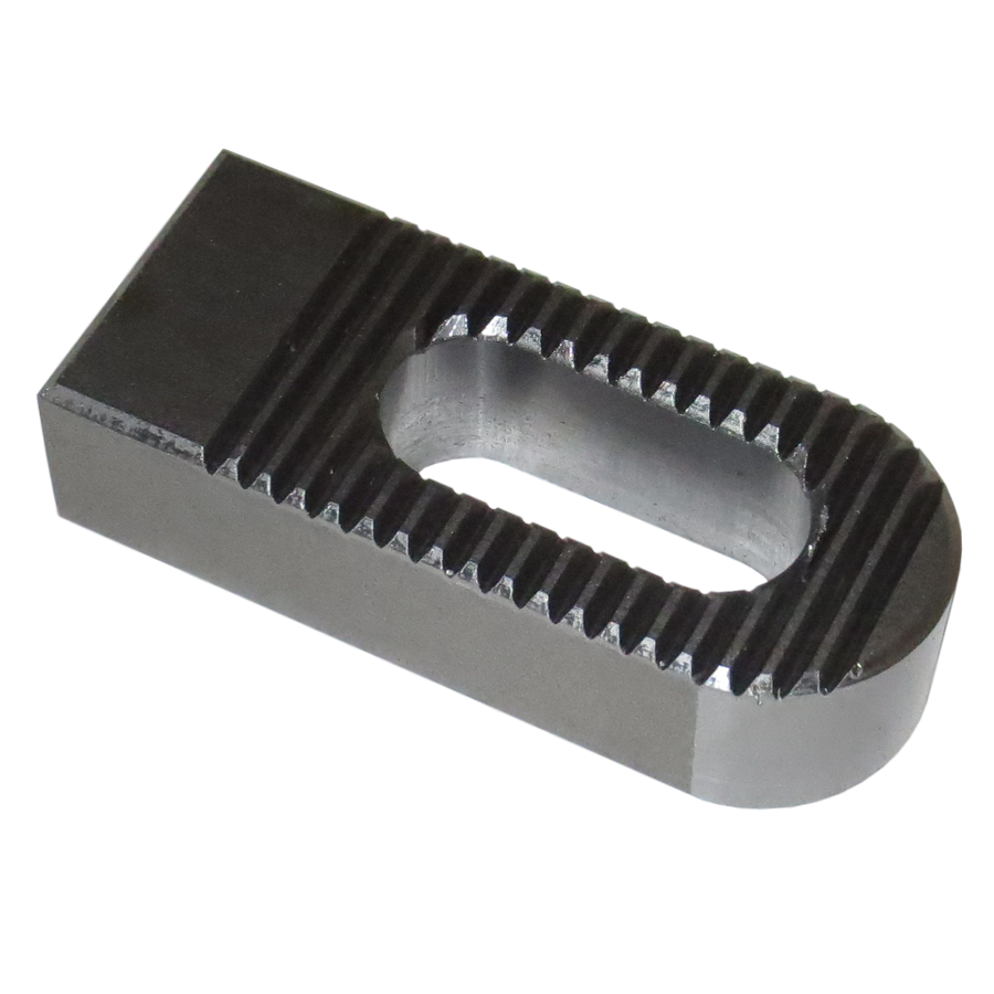 SERRATED ADJUSTABLE STEERING ARM BLOCK