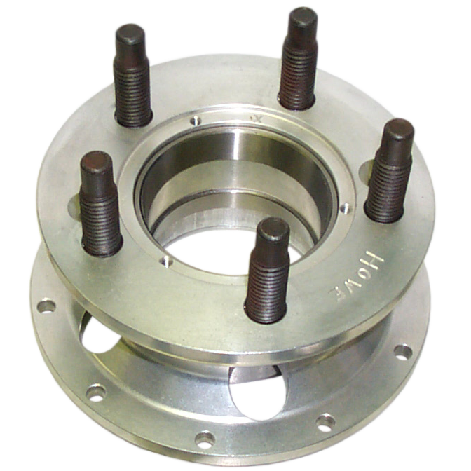 HUB ONLY, 5X5 ALUMINUM 8 BOLT - COARSE