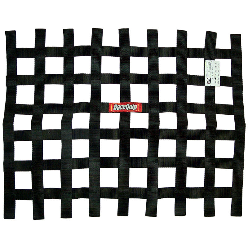 WINDOW NET, STRAP - BLACK17-1/2x22