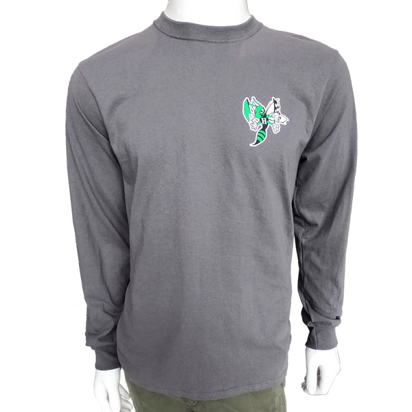 Charcoal Double Collar Tee 6276 main image 1