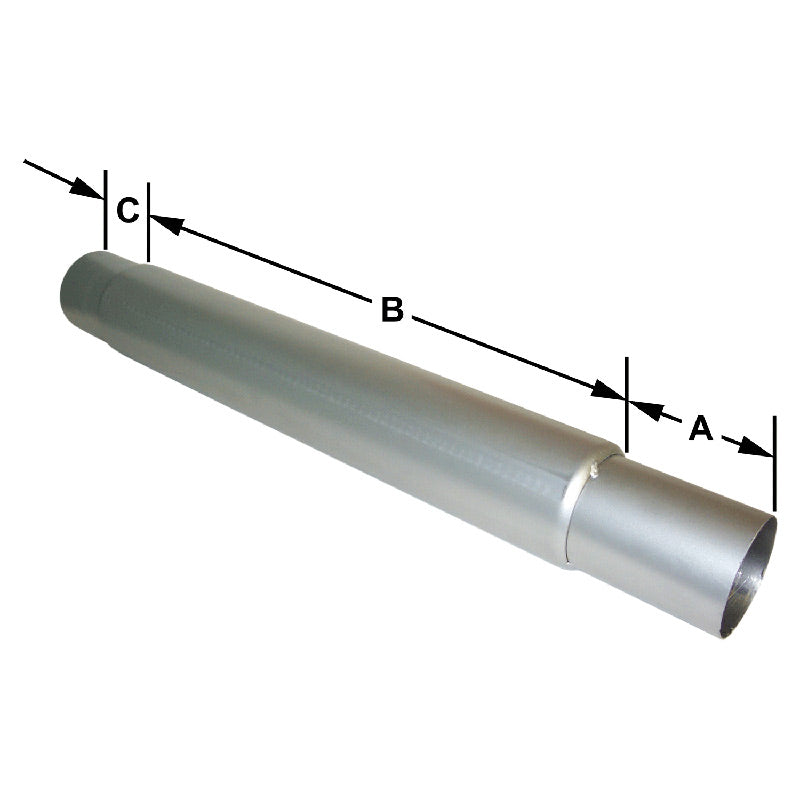 MUFFLER, 3-1/2 CORE - 21"
