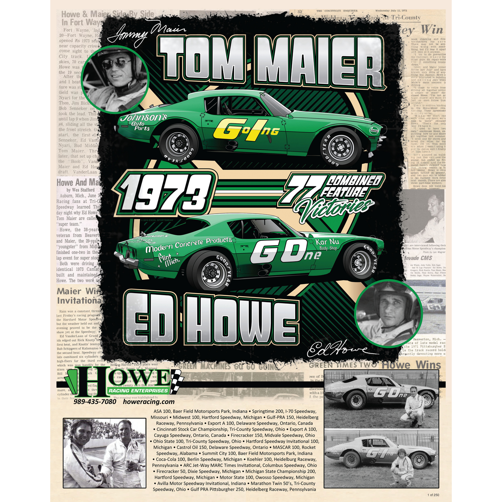 LIMITED EDITION 1973 GOING AND GONE POSTER