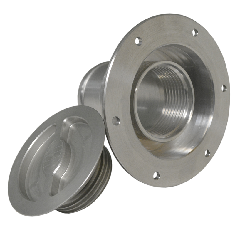 Fuel Fill Risers GAS FILLER NECK, TOP MOUNT - STRAIGHT - Howe Racing Enterprises, Inc