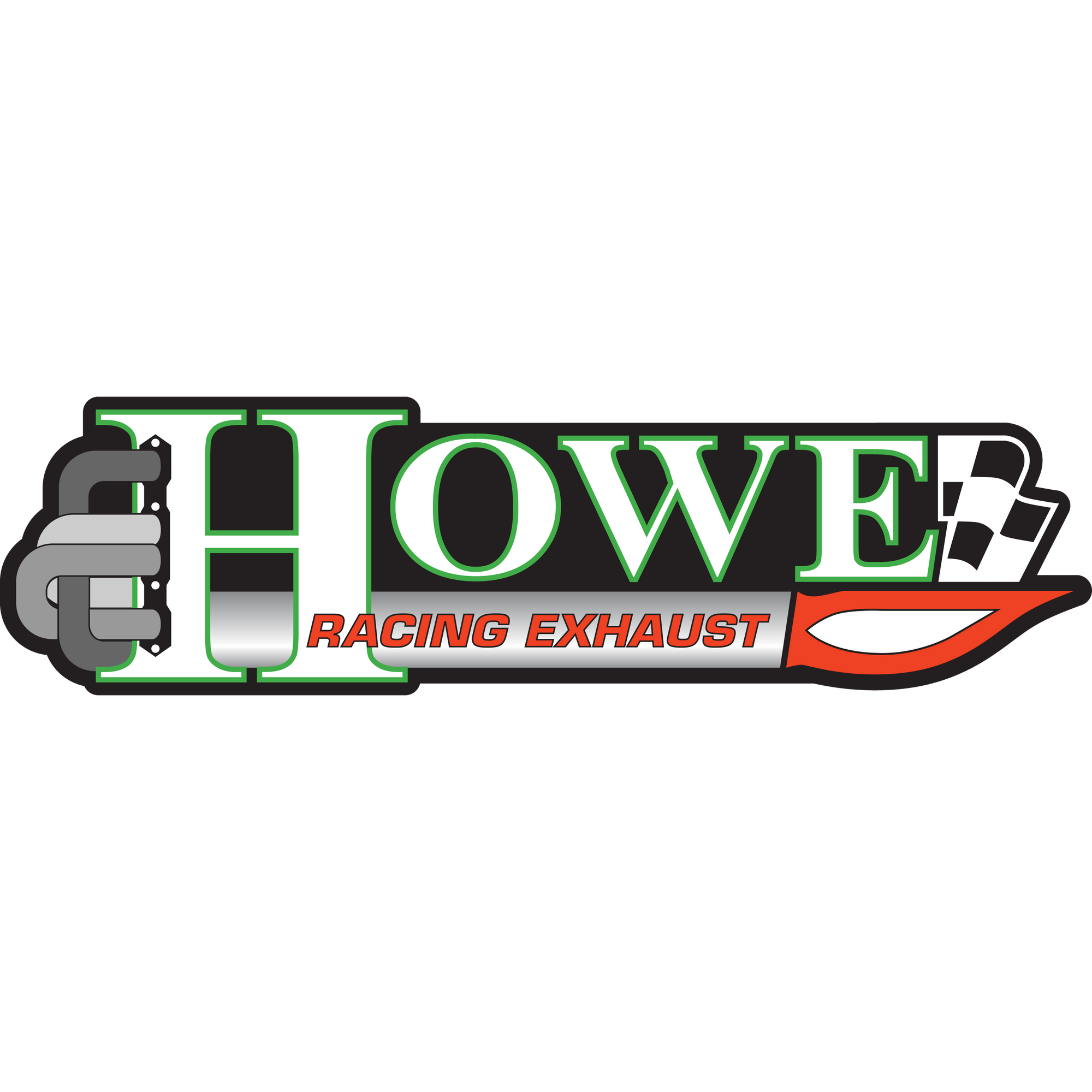 Howe Middle Sticker STICKER, HOWE EXHAUST - Howe Racing Enterprises, Inc